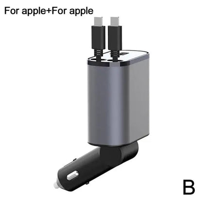 Chargeflow Retractable Car Charger