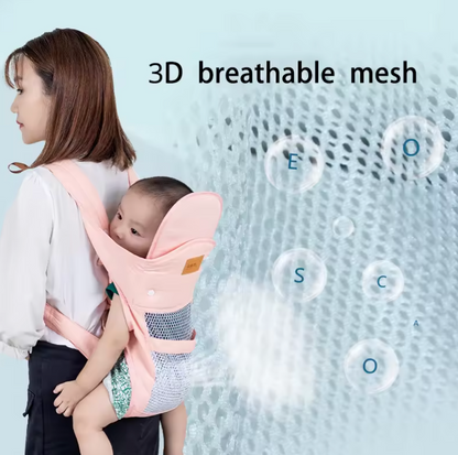 Baby Carrier With Mesh Pockets
