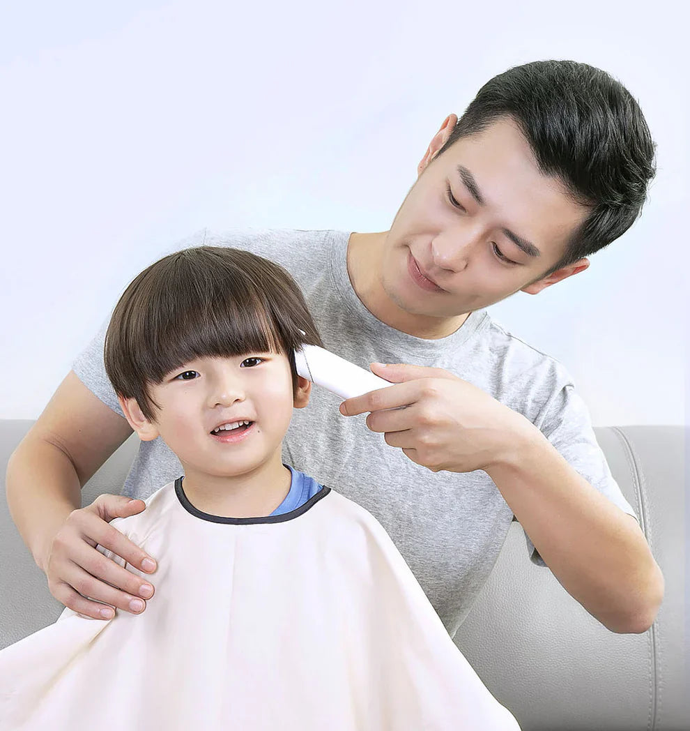 Baby Hair Trimmer with Built-in Vacuum – Quiet, Safe & Mess-Free Haircut