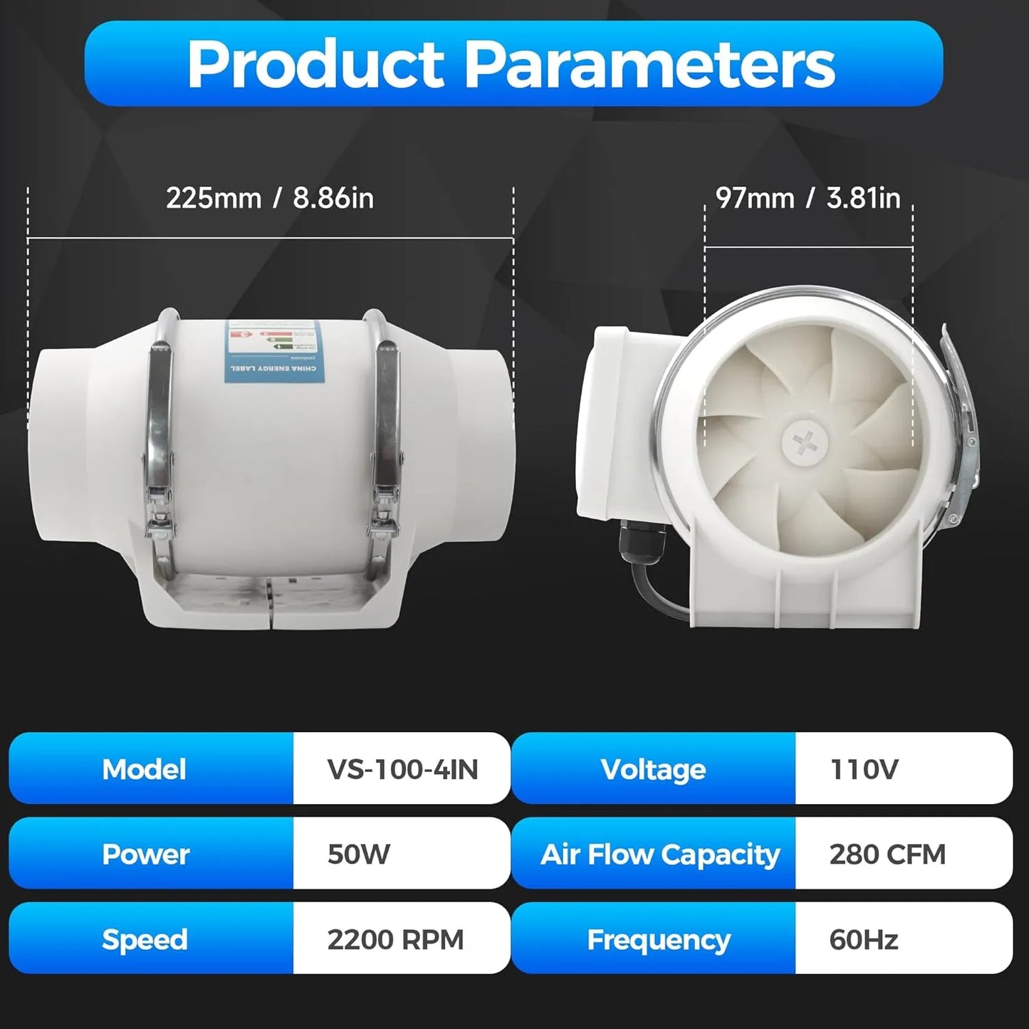 Wall Mounted Exhaust Fan Ventilation for Your Bathroom and Kitchen