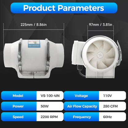Wall Mounted Exhaust Fan Ventilation for Your Bathroom and Kitchen