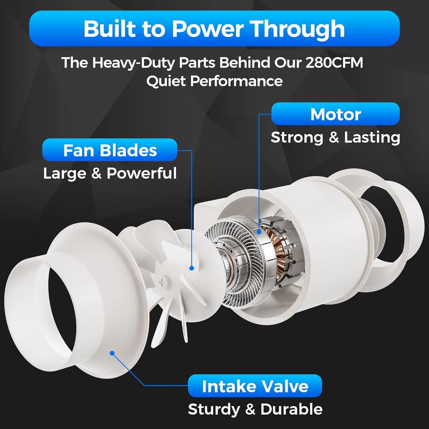 Wall Mounted Exhaust Fan Ventilation for Your Bathroom and Kitchen